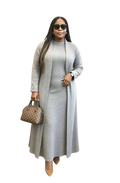 2Pc - Full Dress & Coat