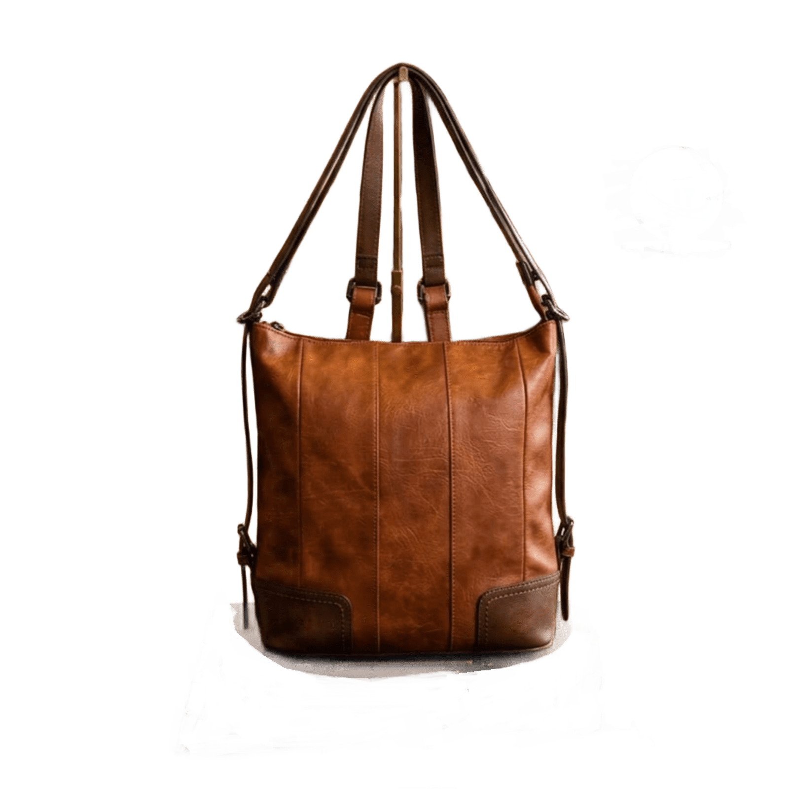 Leather side bag